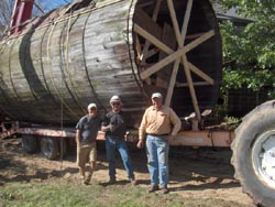 Woodstock CT silo move